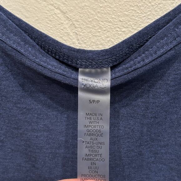 NWT Beyond Yoga Featherweight Resort Dress Nocturnal Navy - Size: Small - Picture 4 of 7